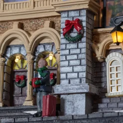KAEMINGK Villaggio Di Natale Luminoso-Villaggio di Natale luminoso e musicale Stazione ferroviaria