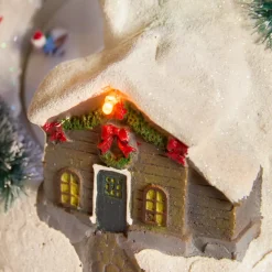 KAEMINGK Villaggio Di Natale Luminoso-Villaggio di Natale luminoso e musicale, stazione sciistica animata