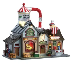 LEMAX Villagio Di Natale Lemax-Villagio di Natale luce, musica e movimento Fabbrica di Pop Corn