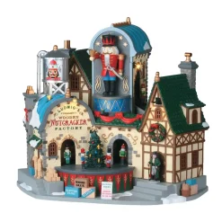 LEMAX Villagio Di Natale Lemax-Villagio di Natale luci, musica e movimento Fabbrica dello Schiaccianoci