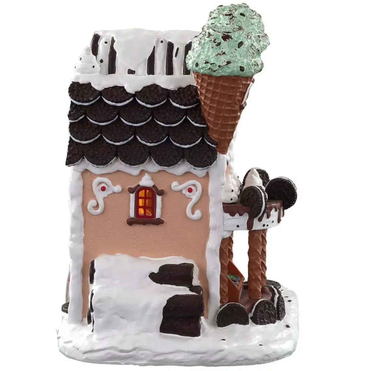 LEMAX Villagio Di Natale Lemax-Villagio di Natale luminoso a pile Gekataio Cookies n' cream