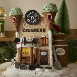 LEMAX Villagio Di Natale Lemax-Villagio di Natale luminoso a pile Gekataio Cookies n' cream