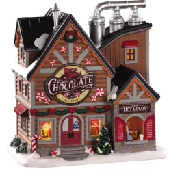 LEMAX Villagio Di Natale Lemax-Villagio di Natale luminoso Fabbrica per amore del cioccolato