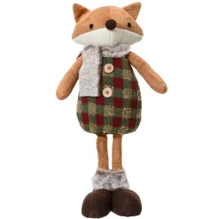 KAEMINGK Babbo Natale Animali E Personaggi-Volpe decorativa (H40 cm) Dolcezza Piccola furbetta