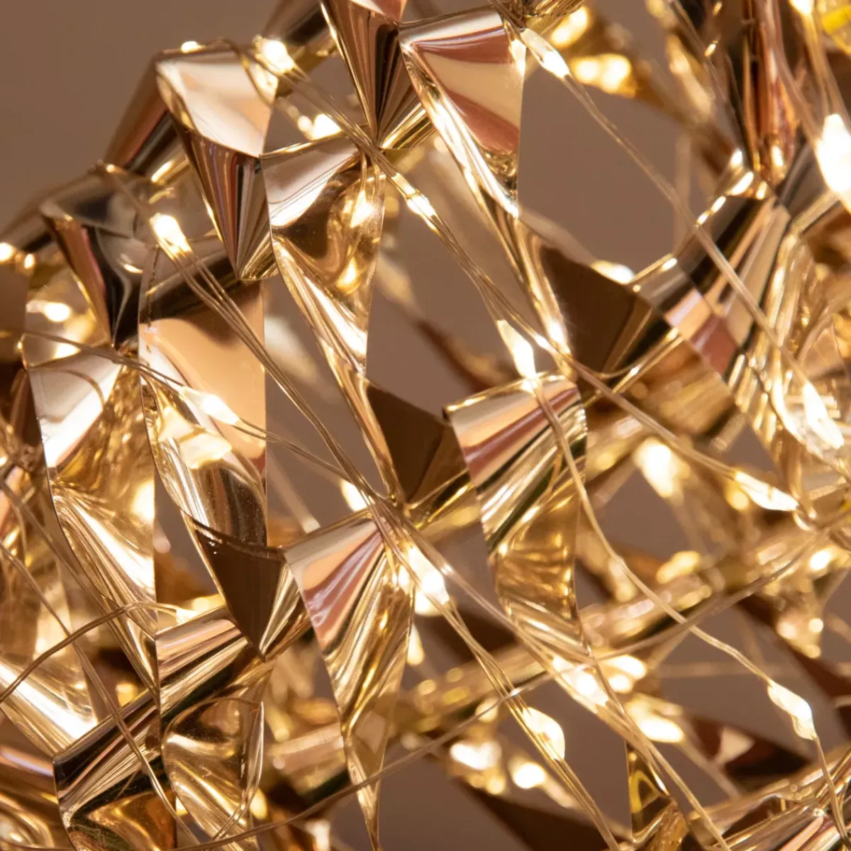 KOOPMAN Decorazioni E Oggetti Natalizi|Oggetti Decorativi E Illuminati-Zucchero filato luminoso 400 LED (H75 cm) Natale